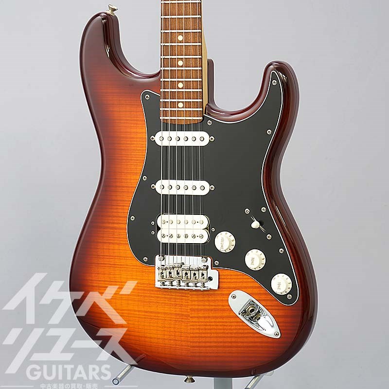 Fender MEX Player Stratocaster HSS Plus Top Aged Cherry Burst/Pau Ferroの画像